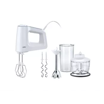 Batidora de mano Braun MultiMix 3 HM 3137 WH 500 W blanca