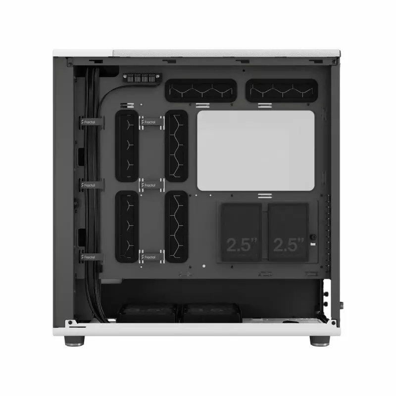 Caja de ordenador Fractal Design FD-C-NOR1X-04 Midi Tower blanca