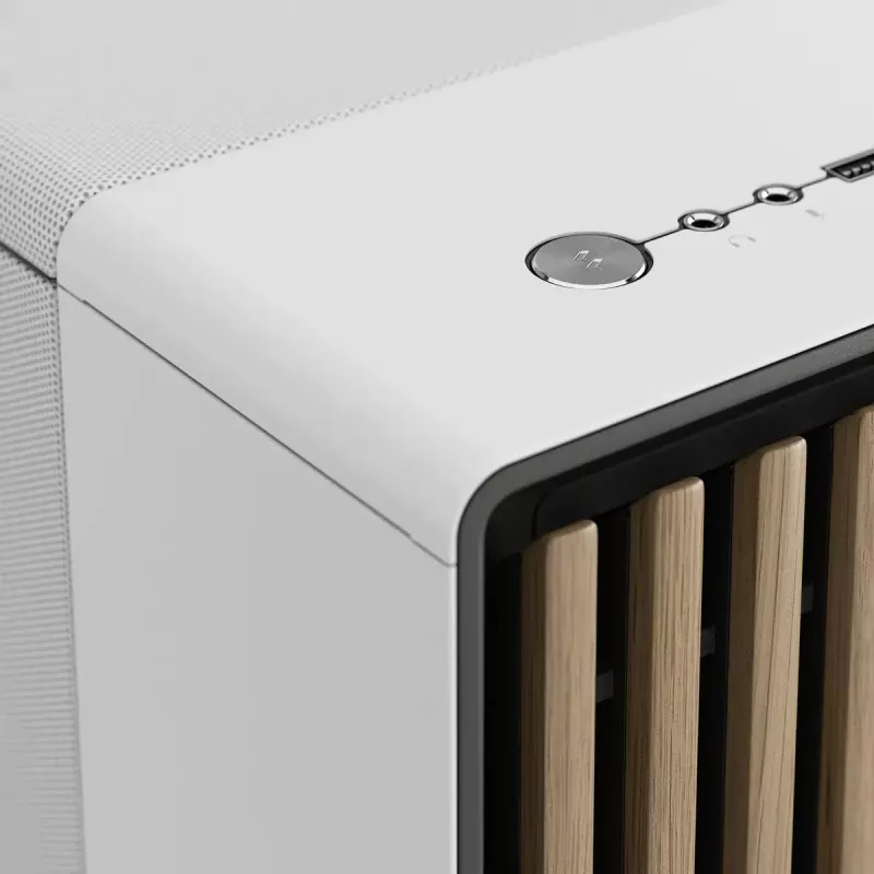 Caja de PC Fractal Design FD-C-NOR1X-03 Midi Tower blanca