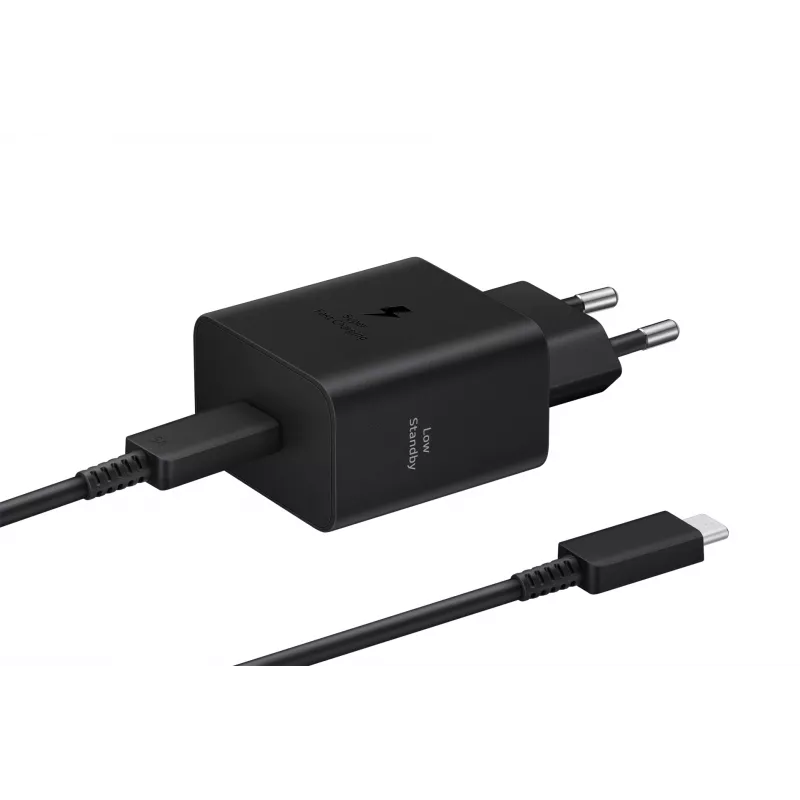 Cargador rápido de pared Samsung EP-T4511 universal negro para interiores
