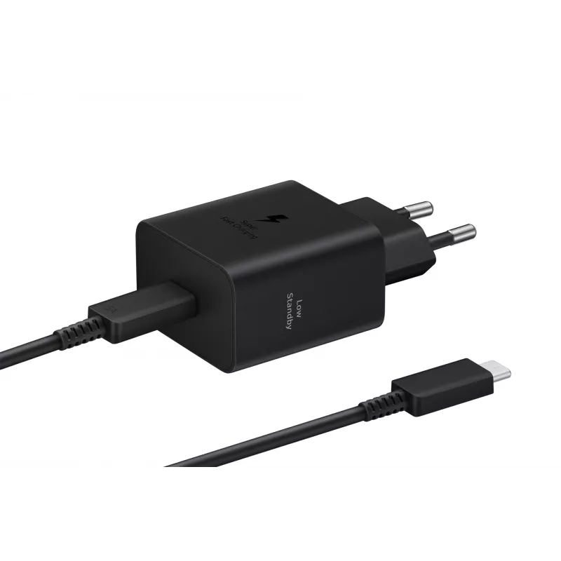 Cargador rápido de pared Samsung EP-T4511 universal negro para interiores