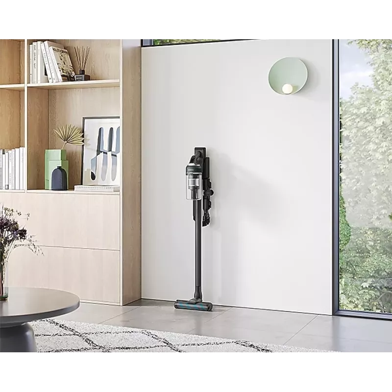 Aspirador escoba 2 en 1 Samsung VS20C8524TB batería en seco filtro antialérgico, ultrafino sin bolsa 510 W negro, azul