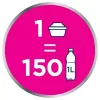 Cartuchos filtrantes de agua BRITA MX+ Pro Pure Performance set de repuesto – 6 unidades, tecnología MAXTRA, capacidad 150 l, duración 1 mes