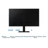 Samsung ViewFinity S8 S27D800UAU (LS27D800UAUXEN) monitor 68,6 cm (27 pulgadas) 4K UHD IPS, 3840 x 2160, 60 Hz, HDR10, USB-C 90W, altura regulable, negro