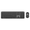 LOGITECH Signature Slim Combo Mk950 - Teclado/ratón inalámbricos - Grafito - QWERTY grafito danés/noruego/sueco/finés