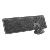 Logitech MK950 Signature for Business Teclado y ratón inalámbricos Bluetooth QWERTZ Alemán Grafito