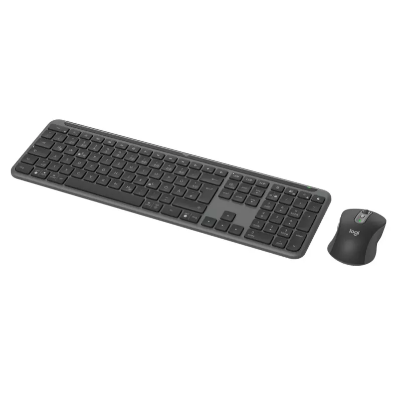 Logitech MK950 Signature for Business Teclado y ratón inalámbricos Bluetooth QWERTZ Alemán Grafito