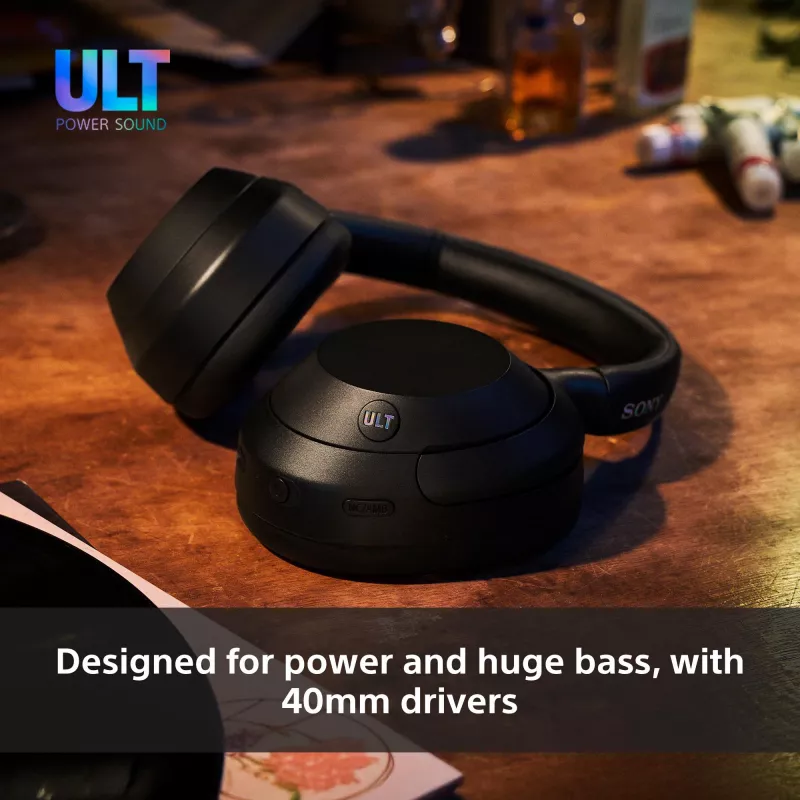 Sony WH-ULT900N ULT WEAR auriculares inalámbricos con cancelación de ruido, blancos