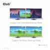 CLUB3D hub USB-C® a doble HDMI™ 4K60Hz M/H+PD3.0 100 W