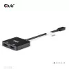 CLUB3D hub USB-C® a doble HDMI™ 4K60Hz M/H+PD3.0 100 W