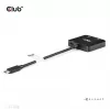 CLUB3D hub USB-C® a doble HDMI™ 4K60Hz M/H+PD3.0 100 W