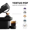 De'Longhi Nespresso Vertuo Pop ENV90.B cafetera, Liquorice Black (negra)