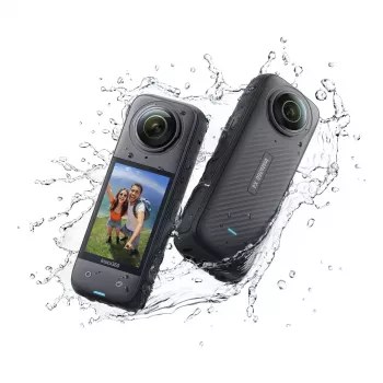 Cámara de acción Insta360 X4 — 72 MP, 8K (7680×3840) CMOS, sensor de 1/2