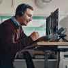 HP Poly Voyager Focus 2 auricular USB-C-C +adaptador USB-C/A