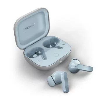 Motorola Moto Buds auriculares inalámbricos intraurales llamadas/música/deporte/día a día azul