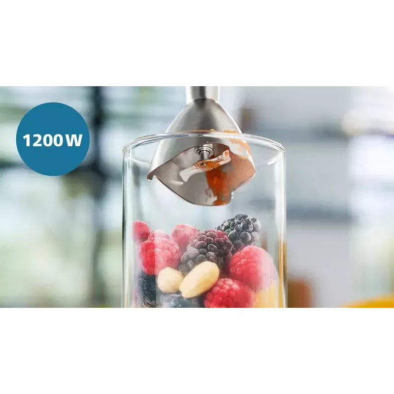Batidora de mano Philips Serie 5000 HR2684/00 negra acero inoxidable