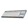 Teclado Logitech G G515 Gaming USB RF inalámbrico Bluetooth QWERTY US International blanco