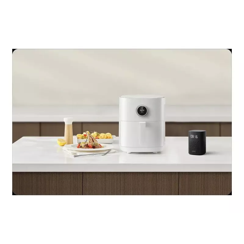 Freidora de aire Xiaomi BHR8234EU 4.5 L 1500 W blanca, táctil OLED, control por app Wi‑Fi