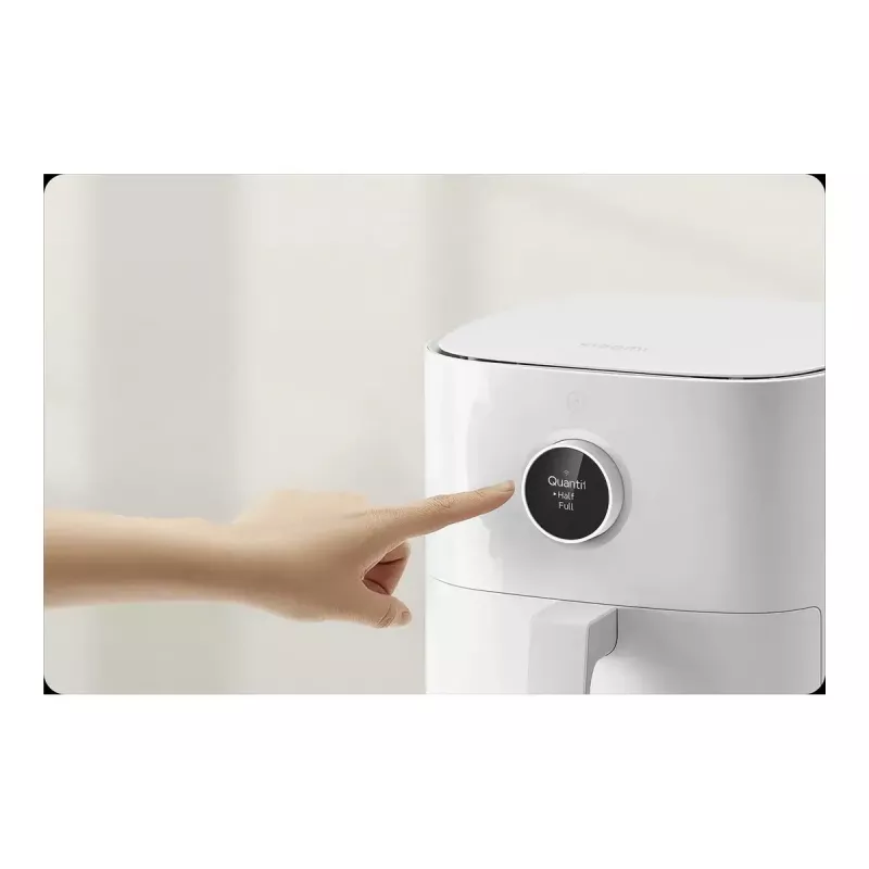 Freidora de aire Xiaomi BHR8234EU 4.5 L 1500 W blanca, táctil OLED, control por app Wi‑Fi