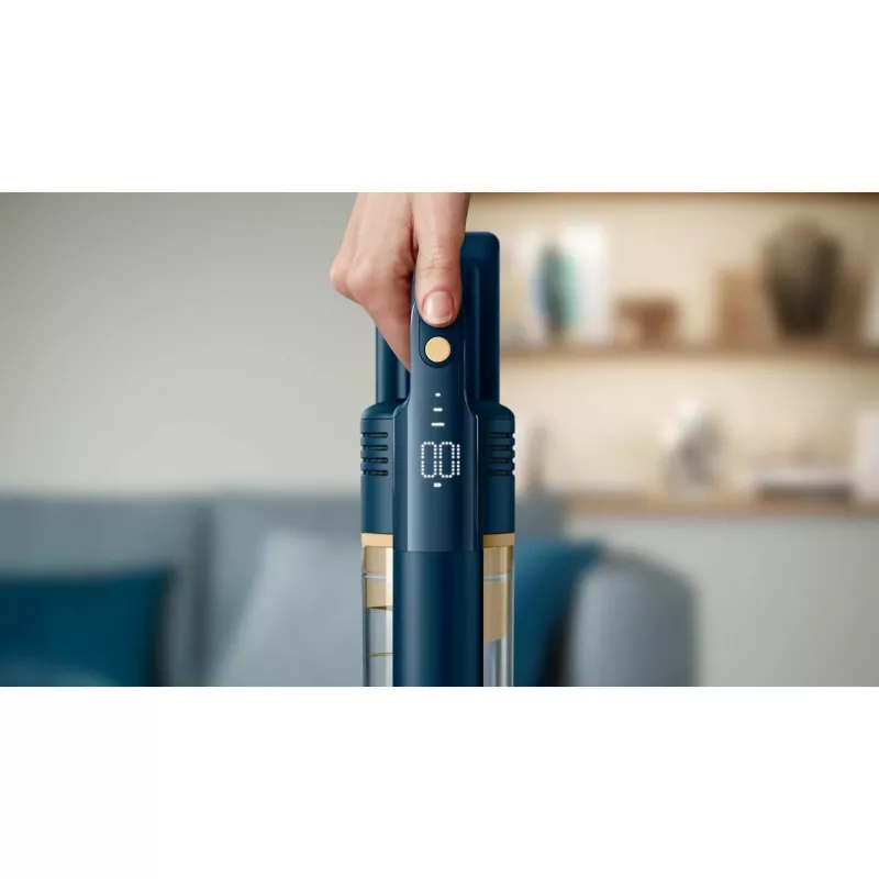 Philips serie 5000 XC5043/01 aspirador escoba batería húmedo y seco ciclónico sin bolsa 0,27 l azul, amarillo