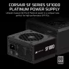Corsair SF1000 fuente de alimentación SFX, 1000 W, 80 PLUS Platinum, totalmente modular (CP-9020257-EU)