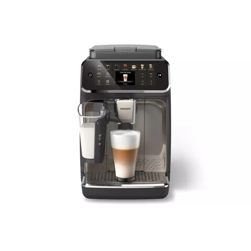 Cafetera espresso Philips EP4449/70 – superautomática, depósito de agua de 1,8 l, depósito de café en grano de 275 g, molinillo cerámico, 15 bar