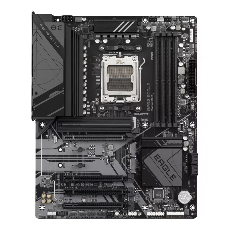 Placa base GIGABYTE B650 EAGLE ATX, chipset AMD B650, socket AM5, DDR5, 4x DIMM, 3x M.2, PCIe 5.0 x16