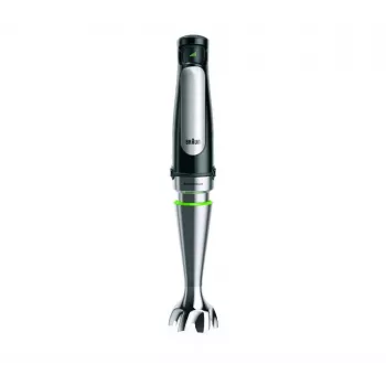 Batidora de mano Braun MQ 7035X 0,6 L 1000 W negra, acero satinado