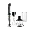 Batidora de mano Braun MQ 7035X 0,6 L 1000 W negra, acero satinado