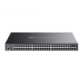 Switch de red TP-Link Omada SG3452XMPP gestionado L2+ Gigabit Ethernet (10/100/1000) Power over Ethernet (PoE) 1U negro