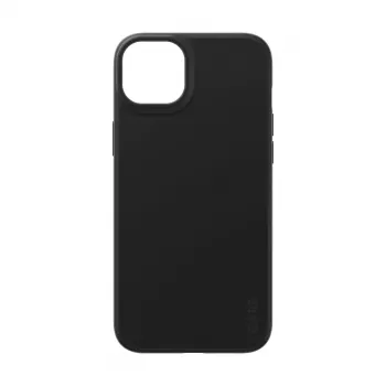 Funda PanzerGlass CARE by funda de moda negra iPhone 15 Plus transparente