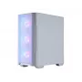 Caja de PC MSI MAG FORGE M100R semitorre transparente, blanca