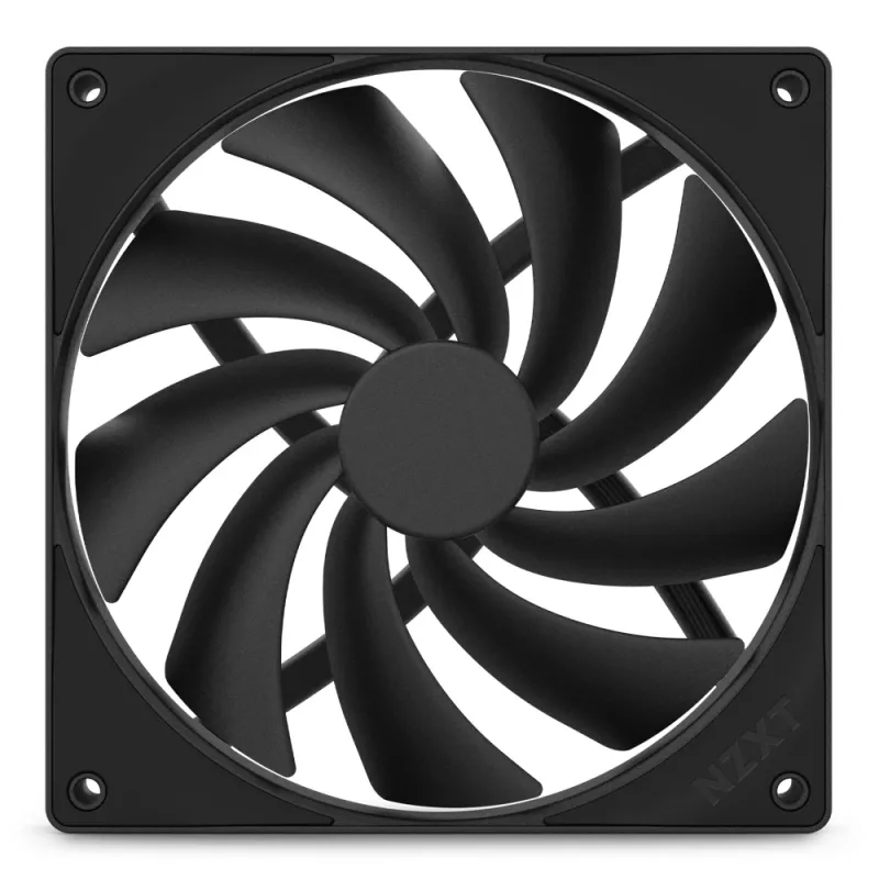 Ventilador NZXT F140q 140mm negro Quiet Airflow