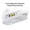 Router TP-Link 300 Mbps Wireless N 4G LTE, Wi-Fi 4 (802.11n), banda única (2,4 GHz), Ethernet LAN, 4G, blanco, router de sobremesa