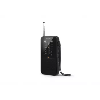 Radio portátil Philips TAR1509/00 analógica AM FM negra