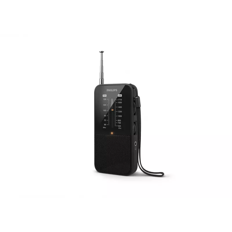 Radio portátil Philips TAR1509/00 analógica AM FM negra