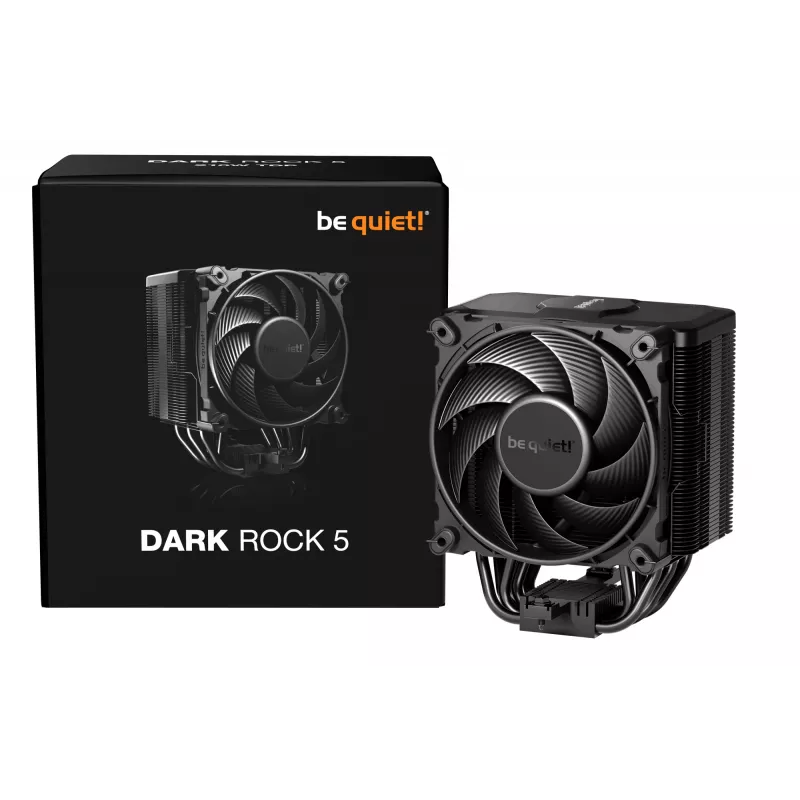 Disipador de CPU be quiet! DARK ROCK 5 12 cm negro 1 ud.