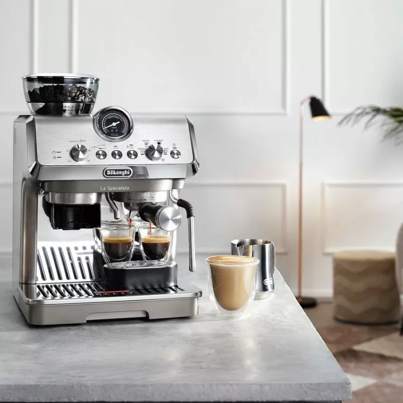 De'Longhi La Specialista Arte Evo EC9255.M cafetera espresso, Cold Brew, 1550 W, 15 bar, 1,7 l, plateada