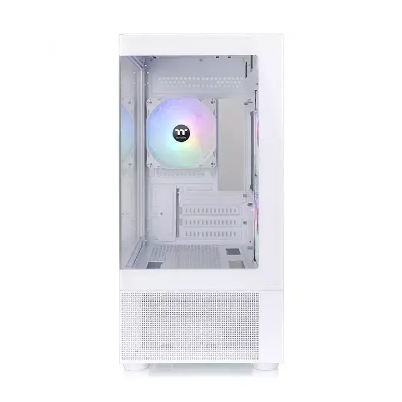 Caja de PC Thermaltake View 170 TG ARGB Snow microtorre blanca