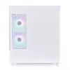 Caja de PC Thermaltake View 170 TG ARGB Snow microtorre blanca