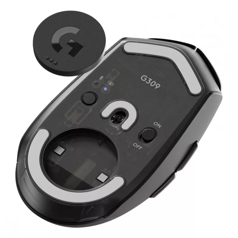 LOGITECH G309 Lightspeed Ratón gaming inalámbrico negro