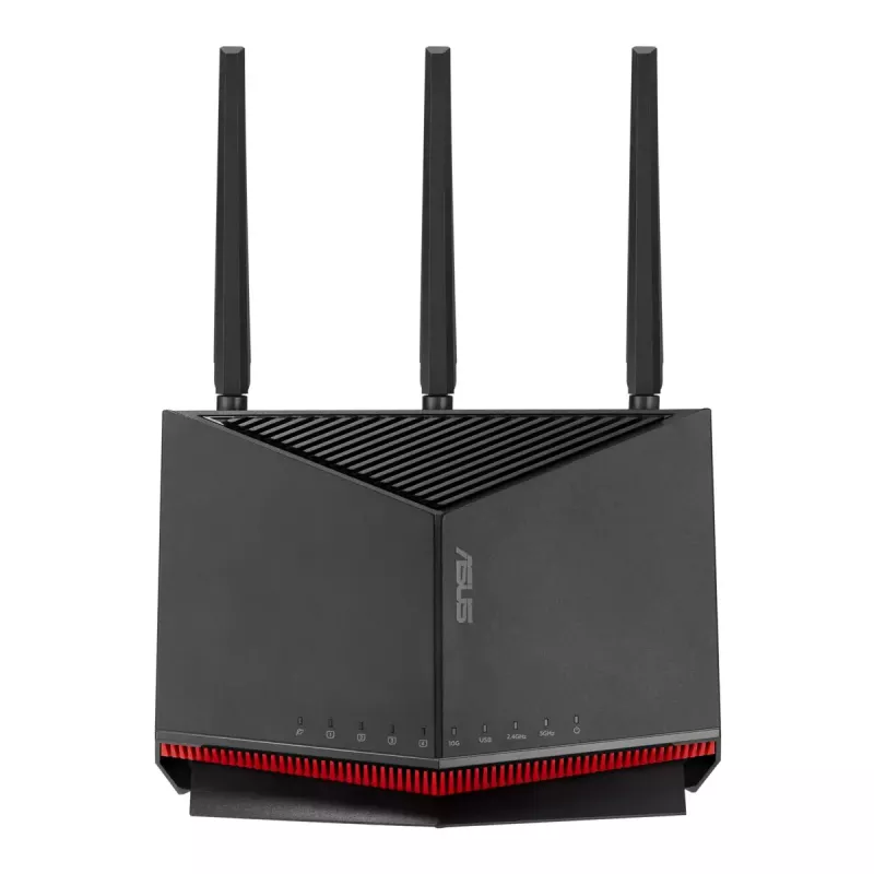 ASUS RT-BE86U Router WLAN 10 Gigabit Ethernet dualband (2,4 GHz / 5 GHz) negro