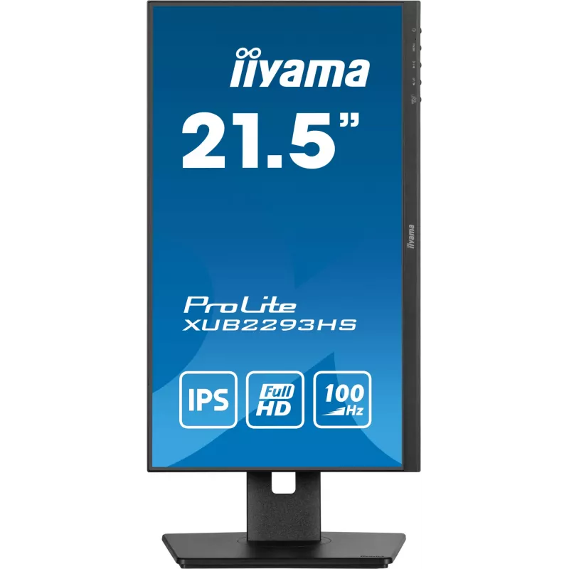 iiyama ProLite XUB2293HS-B6 Monitor de ordenador 54,6 cm (21,5 inch) 1920 x 1080 píxeles Full HD LED negro