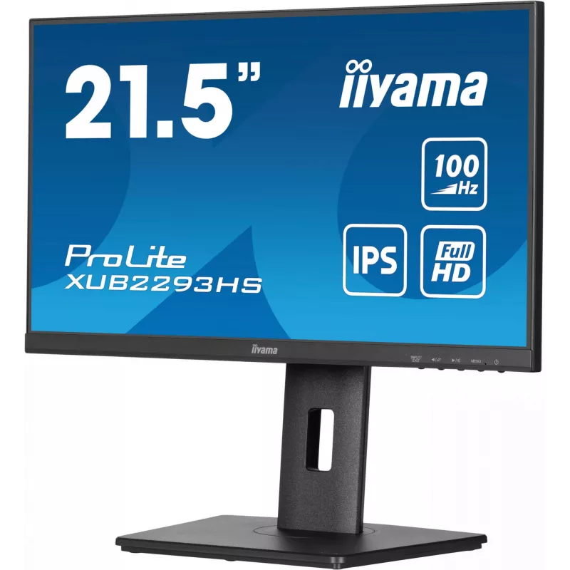 iiyama ProLite XUB2293HS-B6 Monitor de ordenador 54,6 cm (21,5 inch) 1920 x 1080 píxeles Full HD LED negro