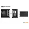 Caja de PC be quiet! LIGHT BASE 600 LX Midi Tower negra