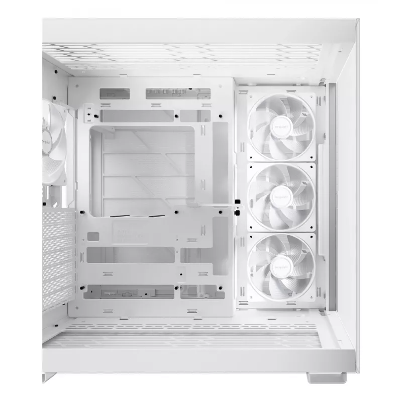 be quiet! Light Base 600 DX BGW66 caja de PC Midi Tower, ATX/micro-ATX/Mini-ITX, panel lateral de cristal templado, ARGB, USB-C, blanca