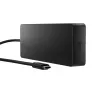 HP Hub multipuerto universal USB-C, con cable, USB 3.2 Gen 2 (3.1 Gen 2) Type-C, 10,100,1000 Mbit/s, negro, negro, 4K Ultra HD