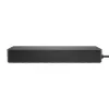 HP Hub multipuerto universal USB-C, con cable, USB 3.2 Gen 2 (3.1 Gen 2) Type-C, 10,100,1000 Mbit/s, negro, negro, 4K Ultra HD