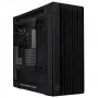Caja de PC ASUS ProArt PA602 Wood Edition Midi Tower negra — madera, compatibilidad ATX/EATX, cristal templado, 4×3,5