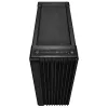 Caja de PC ASUS ProArt PA602 Wood Edition Midi Tower negra — madera, compatibilidad ATX/EATX, cristal templado, 4×3,5 inch / 8×2,5 inch, GPU de hasta 450 mm